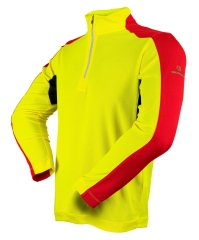 Grünholz Pro³ Funktionsshirt - langarm (gelb/rot) 