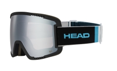 Head Contex Pro 5K Race Medium Skibrille + Sparelens (chrome/RD) 