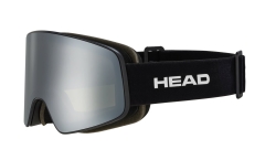 Head Horizon Race Skibrille + Sparelens (chrome/black) 