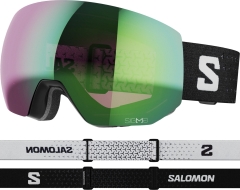 Salomon Radium Pro Sigma Skibrille (black/emerald) 