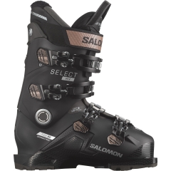 Salomon Select HV 90 W GW Skischuhe (black/pink-gold-met./beluga) 