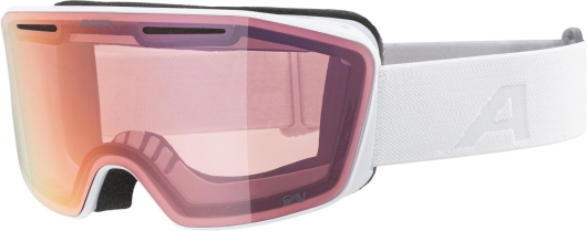 Alpina Nendaz QV Skibrille (white-gloss) 
